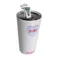 thumbnail image 2 of Valentine's Day Tumbler with Lid 16 oz - Stainless Steel  Insulated XOXO Conversation Heart, 2 of 3