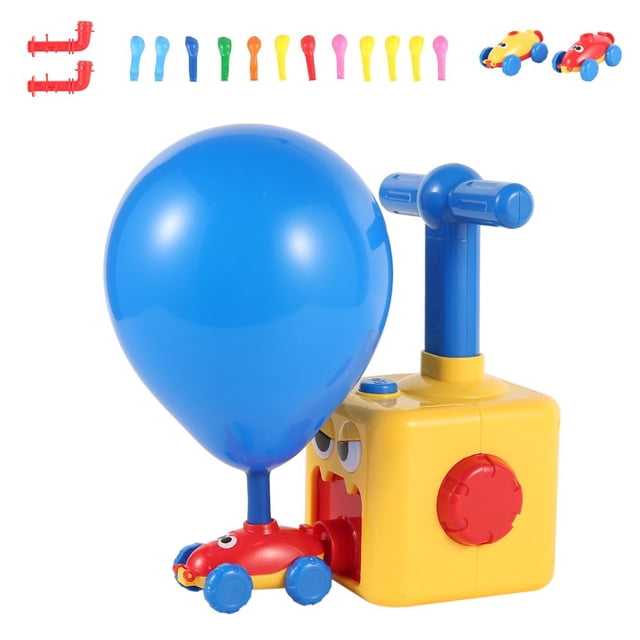 Balloon Powered Car Fun Inertial Science Experiment Toy Powered Children Educational Toy Balloon Car