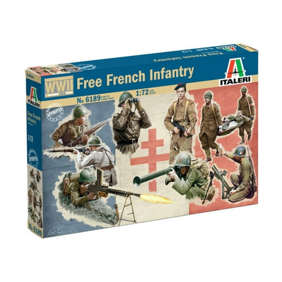Italeri Free French Infantry New
