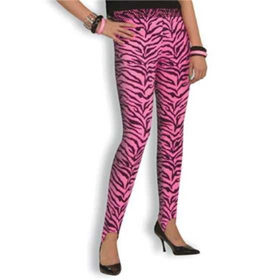 Forum Novelties - ZEBRA STIRRUP PANTS-PINK - Walmart.com