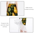 thumbnail image 2 of Pear Women's Chiffon Beach Dresses with Polyester Straps - for the Beach, 2 of 6