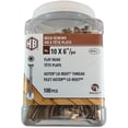 thumbnail image 1 of #10 x 6" Brown Square Drive Deck Screws - 100 Pack, 1 of 1