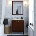thumbnail image 2 of DHP Metcalfe 30 Inch Bathroom Vanity with Sink, Walnut, 2 of 19