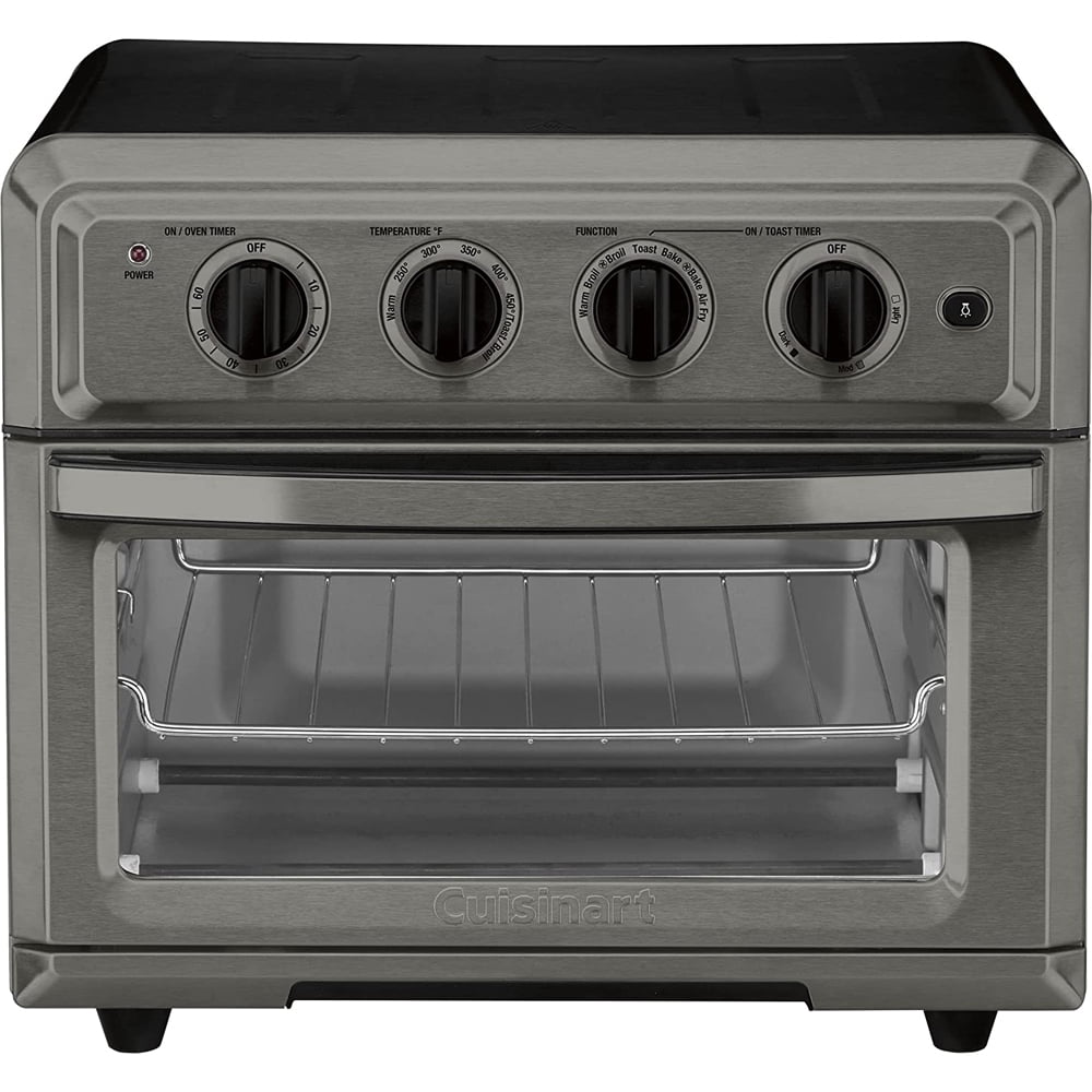 Cuisinart TOA60BKS Convection AirFryer Toaster Oven, 1800W Oven with 7