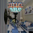 thumbnail image 6 of MyArtWe Tiffany Style Wall Sconces Stained Glass Lampshade for Bedroom Bedside Hallway, 6 of 13