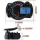 thumbnail image 2 of Velocímetro LCD universal para motocicleta Desiderio RX2N, velocímetro ajustable con sensor de velocidad de 0 a 299 km/h, retroiluminación de 7 colores, 2 of 5
