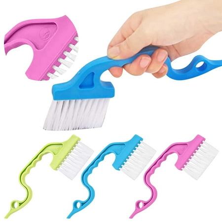 

Hand-held Gro-ove Cleaning Tools Door Window Track Kitchen Cleaning Brushes
