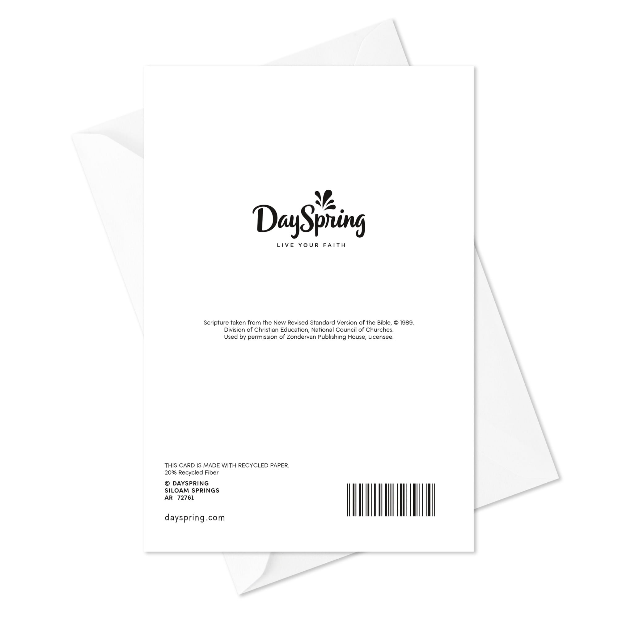 DaySpring Baptism Card (New Beginnings)
