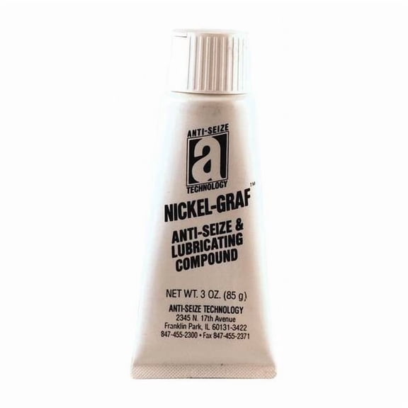Anti-Seize, General Purpose, Tube, 3 oz, Nickel Base, Paste, 2600 Degrees F Max