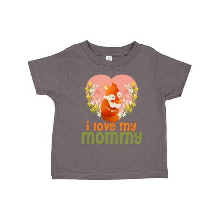 

Inktastic I Love My Mommy Gift Toddler Boy or Toddler Girl T-Shirt