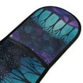 thumbnail image 4 of Yayeee Double Oven Mitt Kitchen Heat Resistant Baking 35" x7" Quilted Glove, Purple Moonlight Forest, 4 of 6