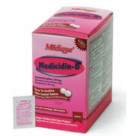 Medicidind Allergy & Sinus Relief Tablets (50 X 2S)Box Of (Best Over The Counter Allergy Meds)