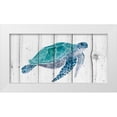 thumbnail image 1 of Fay, Mela 24x14 White Modern Wood Framed Museum Art Print Titled - Turtle II, 1 of 4