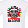 thumbnail image 4 of Inktastic I Want a Hippopotamus for Christmas T-Shirt, 4 of 5