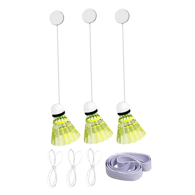 Ruiboury Badminton Trainer Indoor Self Practice Tool Adjustable Height Easy Installation For Fun Sports Training Making Travel.