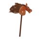 thumbnail image 1 of Caballo de juguete de peluche resistente, ideal para niños de 3 años en adelante. Regalo de cumpleaños. Marrón, 1 of 9