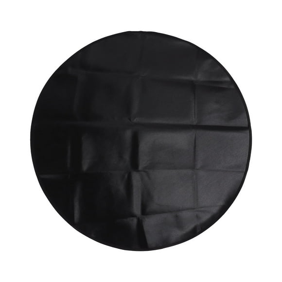 ZOUSSIQI BBQ Mat Round 2 Layers Silicone Coated Fiberglass Cloth Fireproof Film Grill Floor Pads for Lawn Smokers Deck Patio 81.3cm / 32in JU316-140134