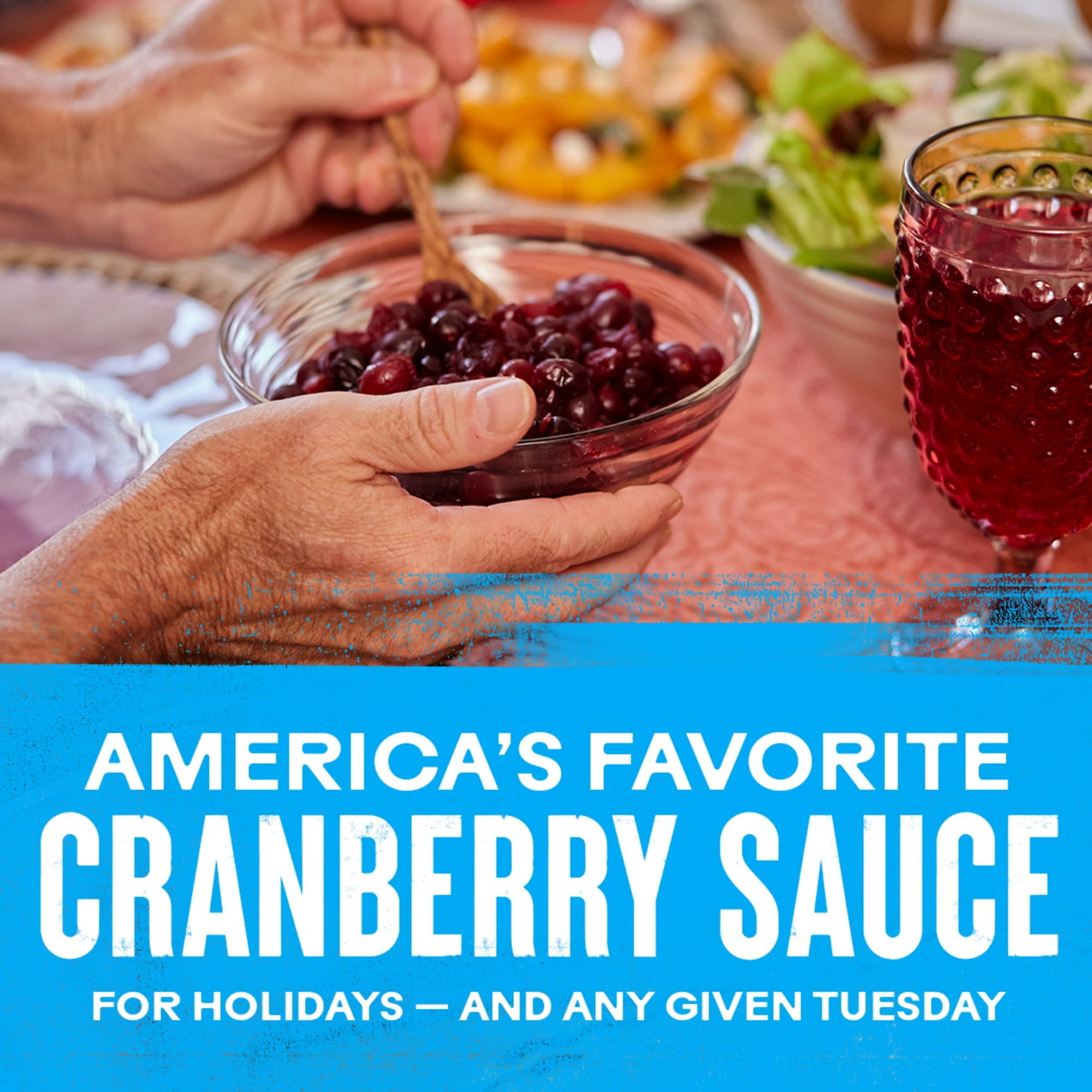 (3 pack)Ocean Spray® Whole Cranberry Sauce, Canned Side Dish, 14 oz Can
