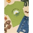 thumbnail image 3 of For A Reason Daisy T-Shirt Women -Image by Shutterstock, Female Small, 3 of 4