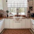 thumbnail image 2 of Rdsfhsp Curtains for Living Room Geometric Pattern Farmhouse Valance for Windows Rod Pocket Short Window Treatment Decor for Bedroom Bathroom Kitchen, 2 of 5