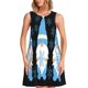 thumbnail image 1 of Fotbe Christmas Gnome Snowflake Vestido de Verano sin Mangas para Mujer – Vestido Midi Línea A, Estilo Camiseta Floral, Vestido Playero Casual y Fluido, 1 of 7