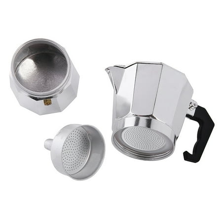 50/150/300/450/600ML Aluminium Percolator Coffee Maker Pot for Outdoor Home