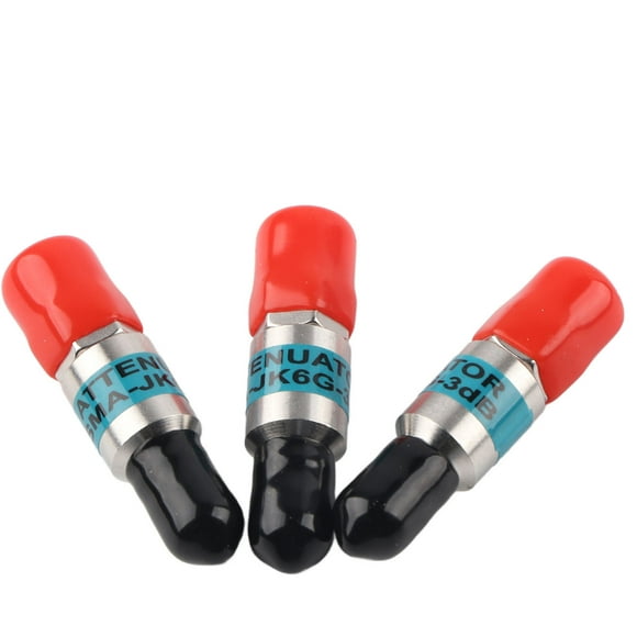 Atenuador coaxial RF SMA-JK macho a hembra, 2 W, 6 GHz, 50 Ω, 1-30 dB (3 dB)