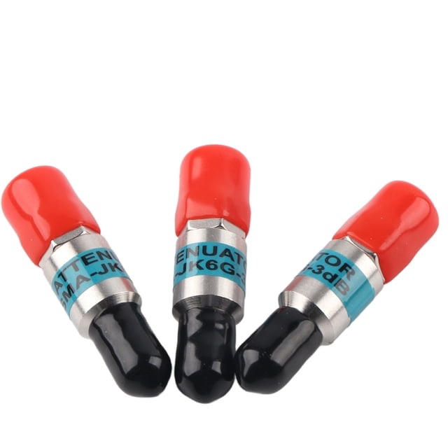 Atenuador coaxial RF SMA-JK macho a hembra, 2 W, 6 GHz, 50 Ω, 1-30 dB (3 dB)