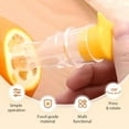 thumbnail image 3 of Multi-Fruit Hand Juicer - BPA-Free Orange/Lemon Squeezer for Fresh Drinks, Kitchen & Bar Use(Yellow), 3 of 8