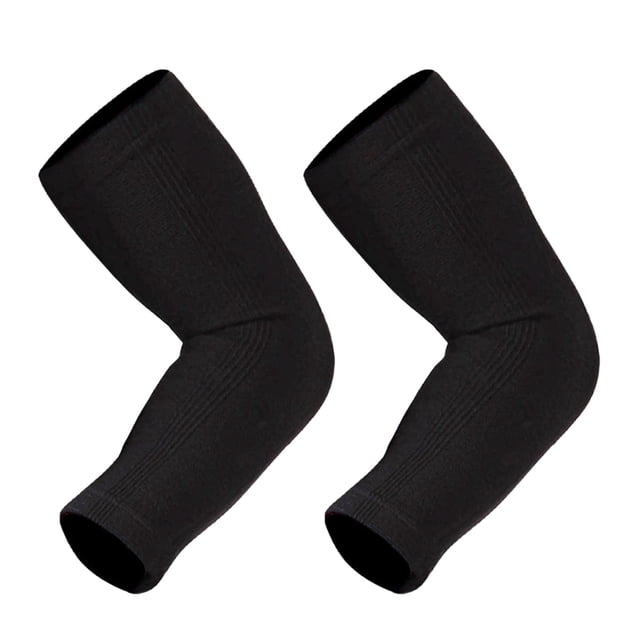 Milaget Compression Sleeve Elbow Brace Arms Support Wrap Protector for gym golf Football S
