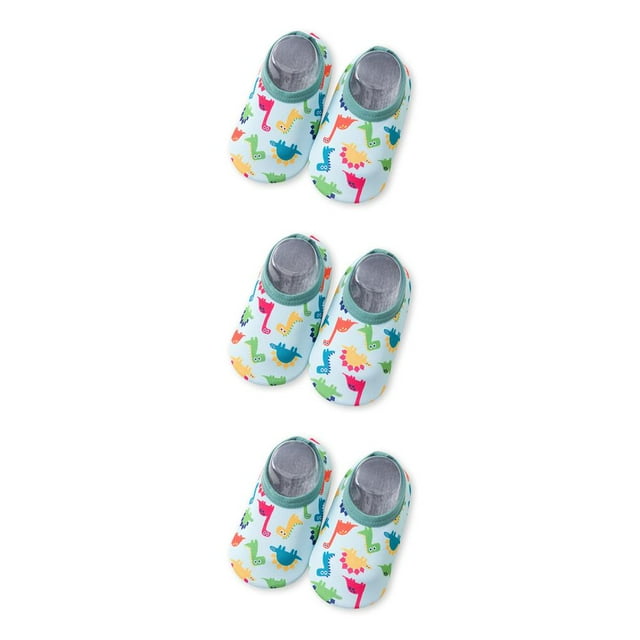 Eigraketly 1 par de zapatillas de agua para niños pequeños, suela de silicona antideslizante, adorables zapatos de natación, botas de interior Type1 NO1