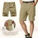 thumbnail image 3 of Pantalones de senderismo Jessie Kidden, convertibles, de secado rápido, para hombre, color caqui, 3 of 9