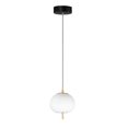 thumbnail image 1 of ET2 Lighting E25111-92BKGLD Quest LED 1-Light Pendant - Black & Gold, 1 of 1