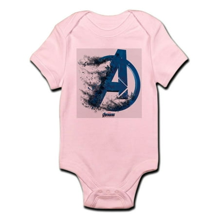 

CafePress - Blue/Black Avengers Endgame Lo - Baby Light Bodysuit