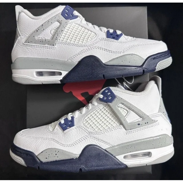 Jo r-dan 4 Midnight Navy, Grade School, 6, 408452-140