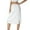 White, variant on vigerkar Women's A-Line Midi Skirt with Pockets High Waist Flared Comfy Skirts Black, M