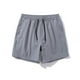 thumbnail image 4 of pstuiky Pantalones cortos para hombre, Pantalones cortos casuales de moda para hombre, de color liso, con bolsillo y cintura elástica. Pantalones cortos de entrenamiento, 4 of 5