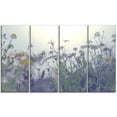 thumbnail image 2 of Summer Flowers in Foggy Light - Large Flower Canvas Wall Art, 2 of 3