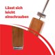 thumbnail image 4 of Felt glides for furniture - 22mm diameter felt glides for furniture legs. Floor protectors for 5mm thick chair legs., 4 of 5