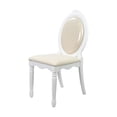thumbnail image 2 of ACME 01689 Flora Chair, White Finish, 2 of 5