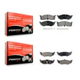 thumbnail image 1 of Positive Plus Front Rear Semi-Metallic Brake Pads Kit for Car Neon Chrysler Dodge Plymouth KPF-100316, 1 of 8