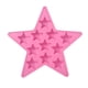 thumbnail image 1 of Bandeja de silicona para cubitos de hielo con forma de estrella de cinco puntas, molde para congelar, herramientas para fiestas en bares y clubes (rosa), 1 of 15