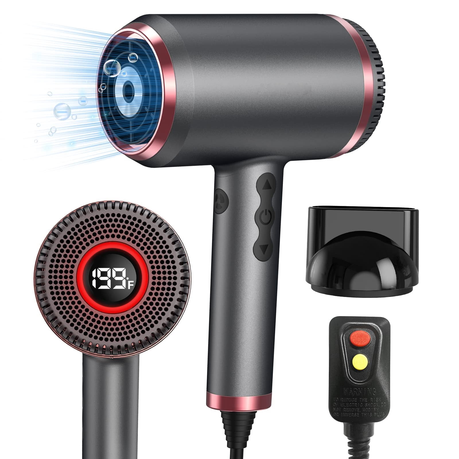 Hair Dryer Collapsible Diffuser, Silicone Hair Diffuser for Home & Travel -  Lightweight, Easy to Pack Hair Diffuser - Salon Quality Hair Maintenance -  Walmart.com