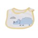 thumbnail image 3 of 3pcs Baby Bibs Cute Print Full Cotton Soft Absorbent Snap Closure Drool Bibs for Teething and Drooling Dinosaur, 3 of 4