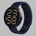 thumbnail image 2 of Montre LED Étanche Mode : Montre Numérique Décorative Écran Rond Montre de Sport, 2 of 8