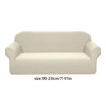thumbnail image 3 of Jacquard Stretch Sofa Slipcover Non Slip Couch Cover Sofa Size Ivory, 3 of 4