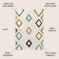 thumbnail image 2 of JONATHAN Y SANTA THERESA 5 x 8 Area Rug, Amira Diamond Tribal - Multi/Cream, SNT108A-5, 2 of 10