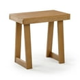 thumbnail image 3 of Plank+Beam Solid Wood Classic Rectangular Side Table, 25" Sofa Table for Living Room, End Table, 3 of 11