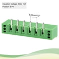 thumbnail image 2 of Unique Bargains 5.08mm Pitch 6 Pin 10A PCB Mount Screw Terminal Block Plug-in for Electrical, Instruments 5 Set, 2 of 5