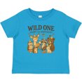 thumbnail image 3 of Inktastic Wild One Happy 1st Birthday Woodland Animals Boys or Girls Baby T-Shirt, 3 of 5